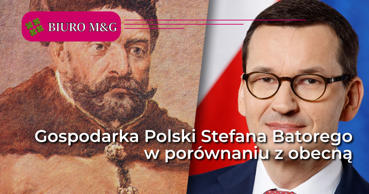 Gospodarka Polski Stefana Batorego w porównaniu z obecną. O ile mniejsze było wtedy PKB?