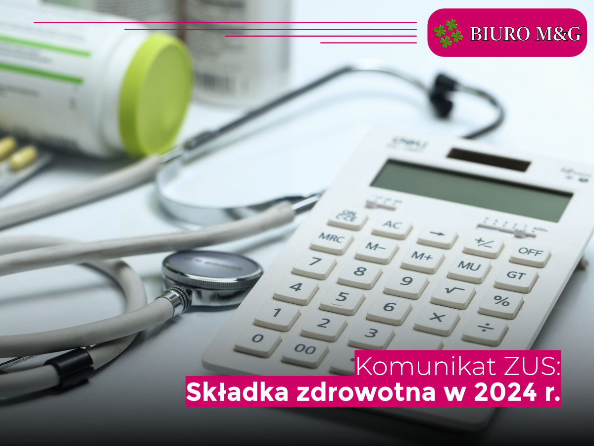 Komunikat ZUS: Składka zdrowotna w 2024 r.