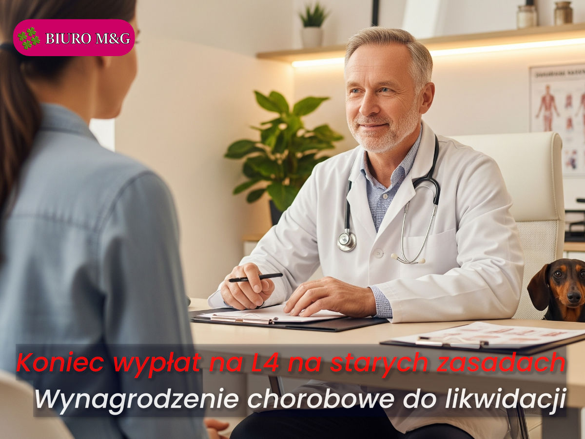 Koniec wypłat na L4 na starych zasadach. Wynagrodzenie chorobowe do likwidacji