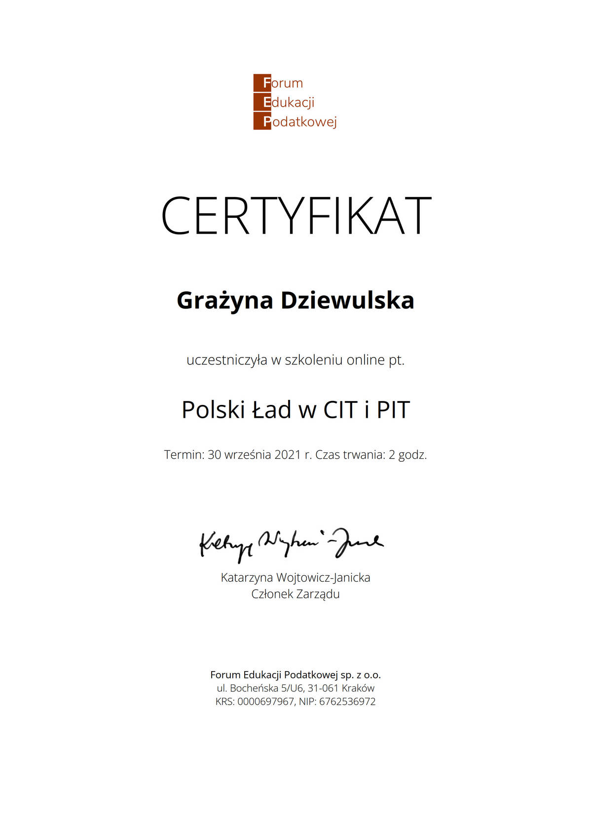 Polski Ład w CIT i PIT